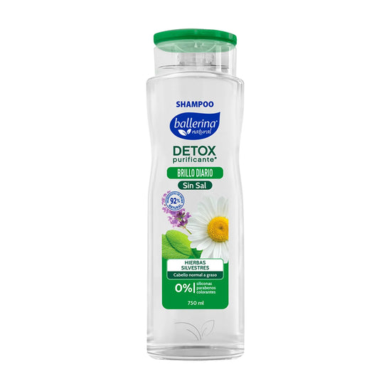 Ballerina Shampoo Hierbas Silvestres Frasco 750 ml