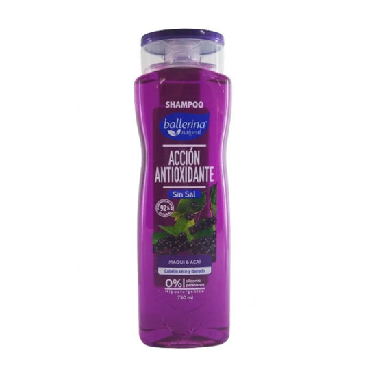 Ballerina Shampoo Maqui & Acai Frasco 750 ml