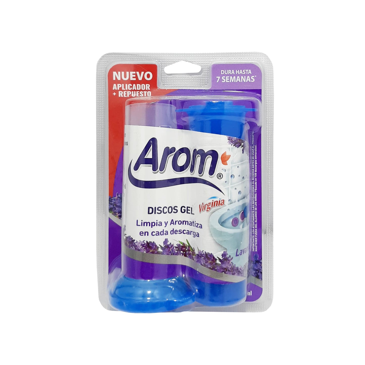 Arom Disco Gel Lavanda Aplicador + Repuesto