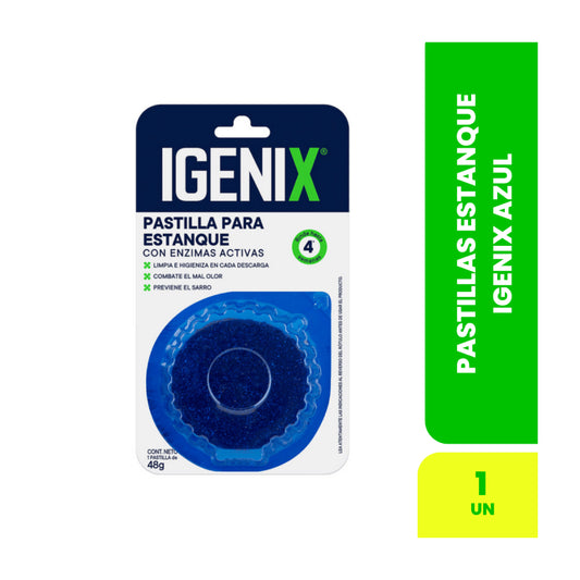 Igenix Pastilla Azul Para Estanque