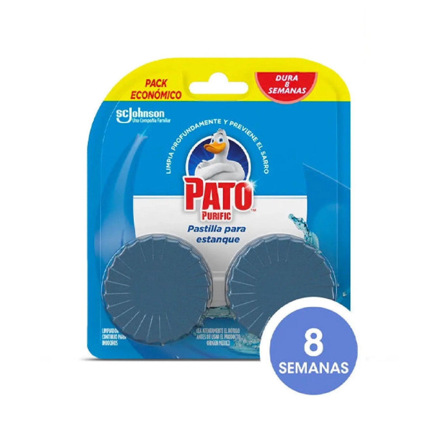 Pato Purific Pastillas Azules Para Estanque 2 Unidades