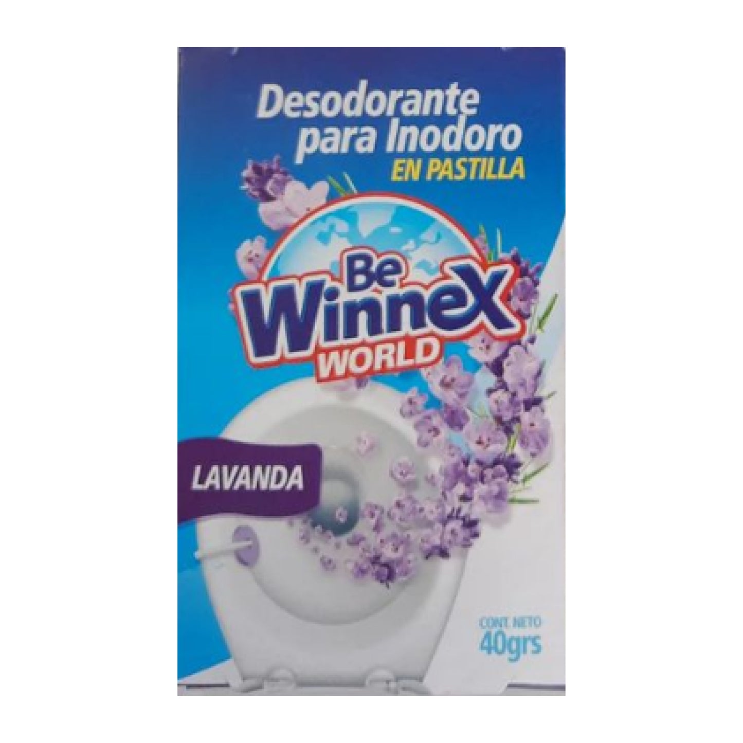 Winnex Pastilla Inodoro Lavanda 40 grs