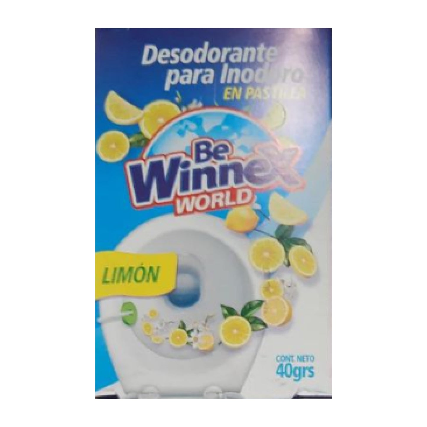 Winnex Pastilla Inodoro Limón 40 grs