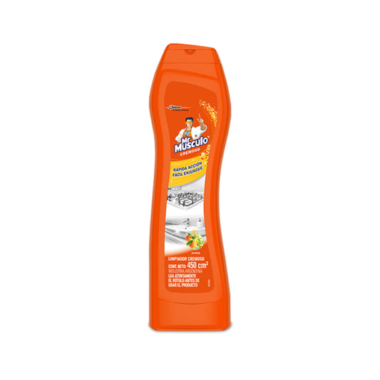 Mr Músculo Crema Multiuso Cítrico 450 cc