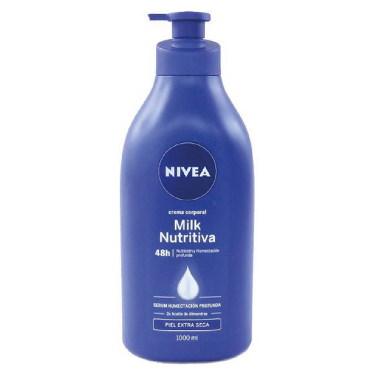 Nivea Crema Corporal Milk Nutritiva 1 Litro