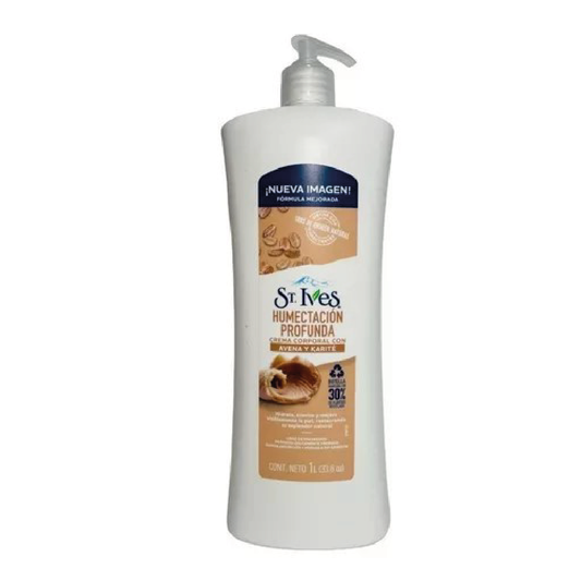 St. Ives Crema Corporal Humectación Profunda 1 Litro