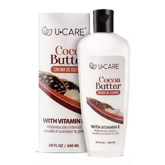 U-Care Crema Corporal Cocoa Butter 600 ml