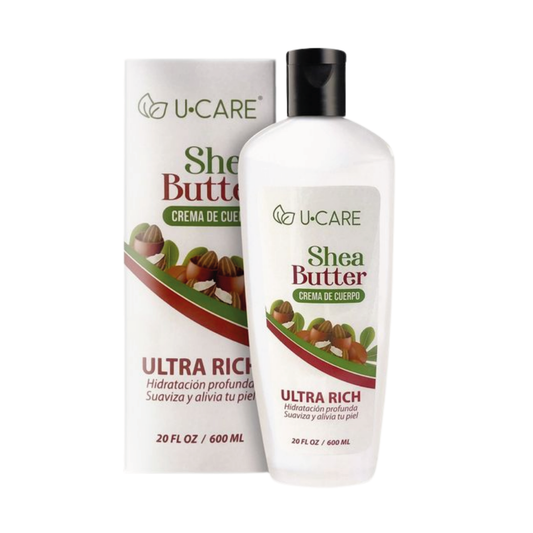 U-Care Crema Corporal Shea Butter 600 ml