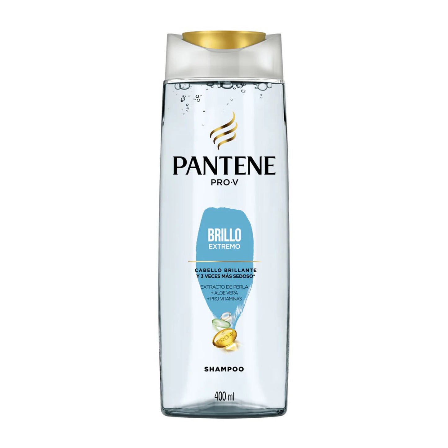 Pantene Shampoo Brillo Extremo 400 ml