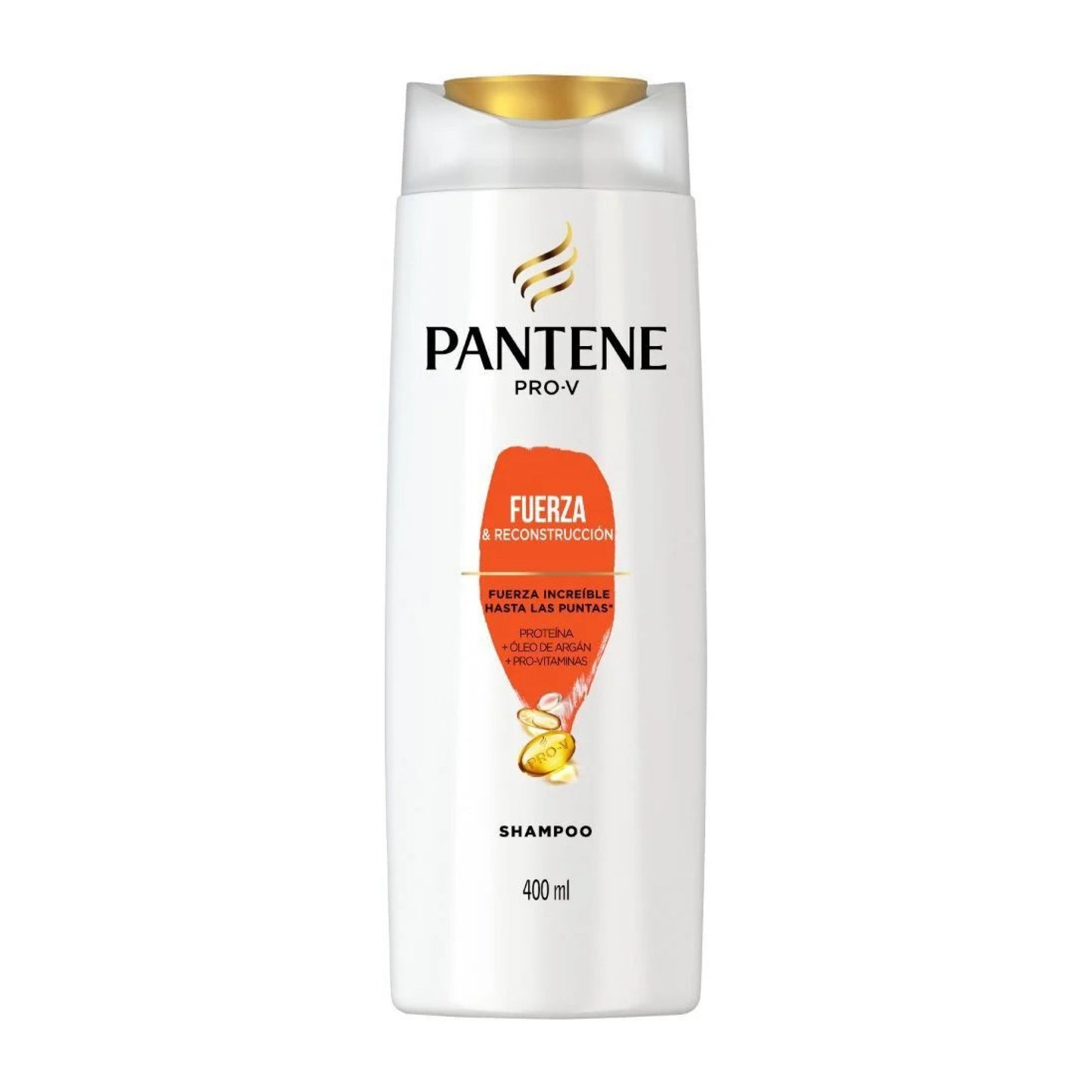Pantene Shampoo Fuerza y Reconstrucción 400 ml