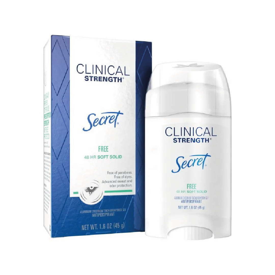 Secret Clinical Crema Dama Free Sensitive 45 grs