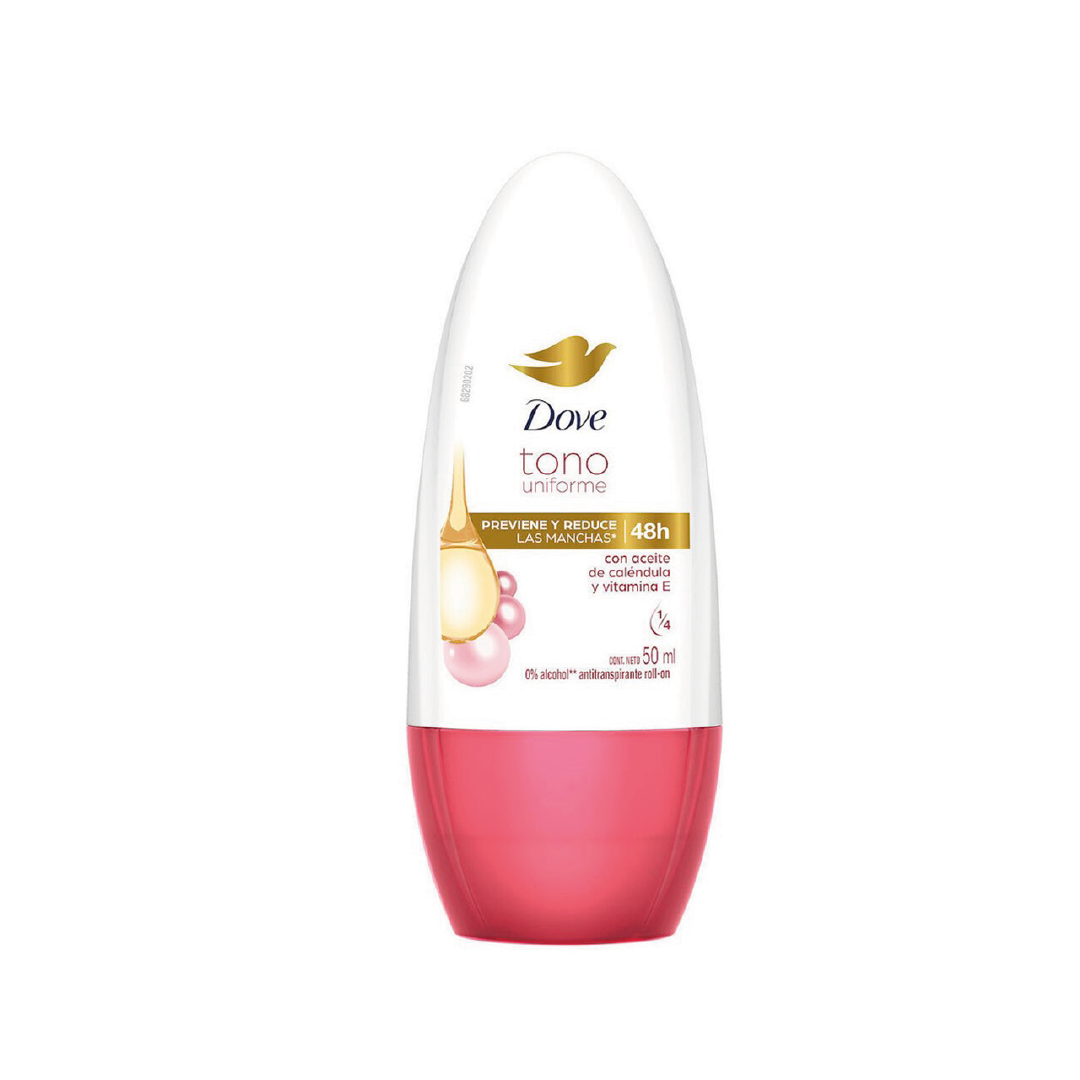 Dove Roll On Dama Tono Uniforme 50 ml