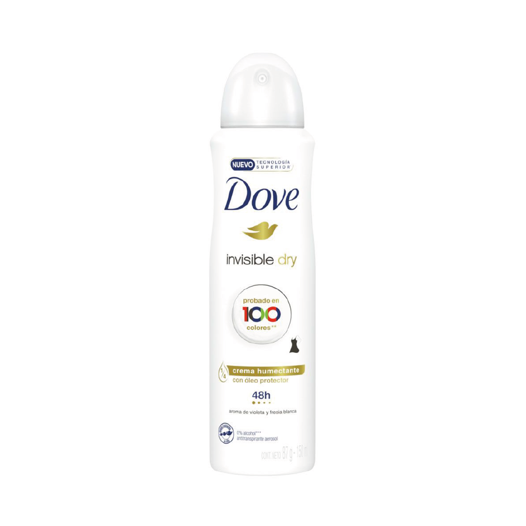 Dove Spray Dama Invisible Dry 150 ml