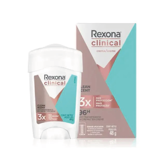 Rexona Clinical Dama Clean Scent 48 grs