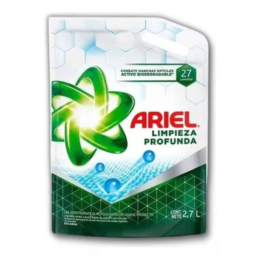 Ariel Detergente Líquido 2.7 Litros