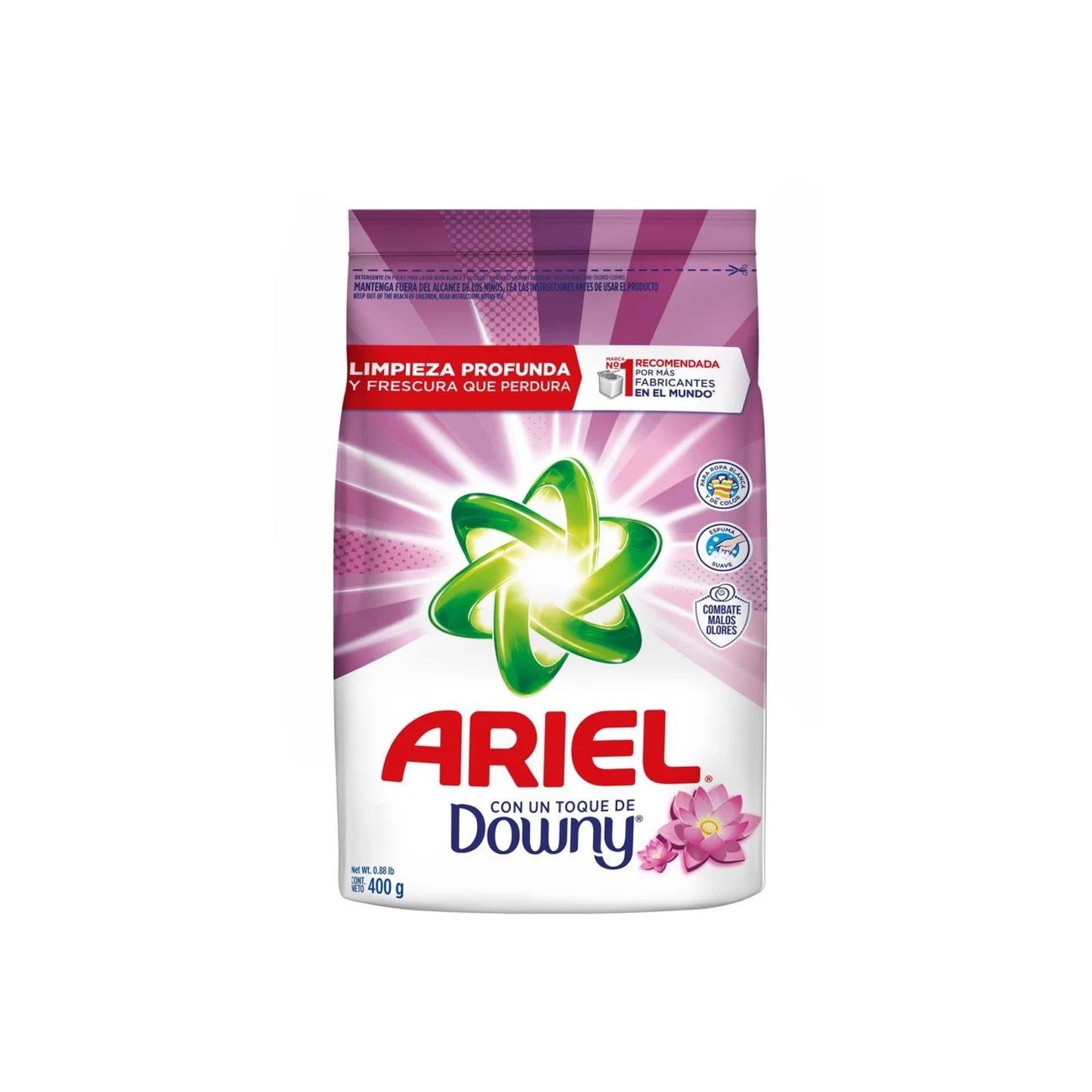 Ariel Detergente Polvo Downy 400 grs