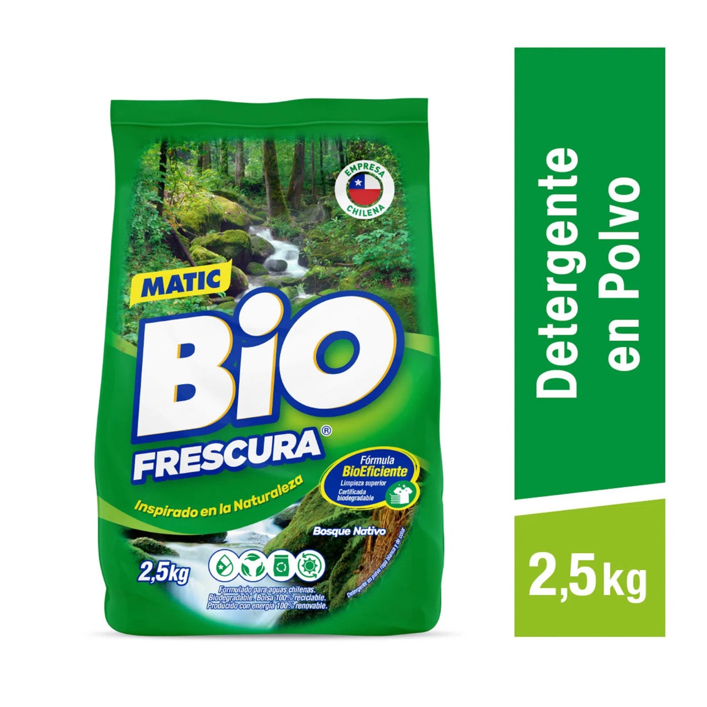 Bio Detergente Polvo Bosque Nativo 2.5 kg