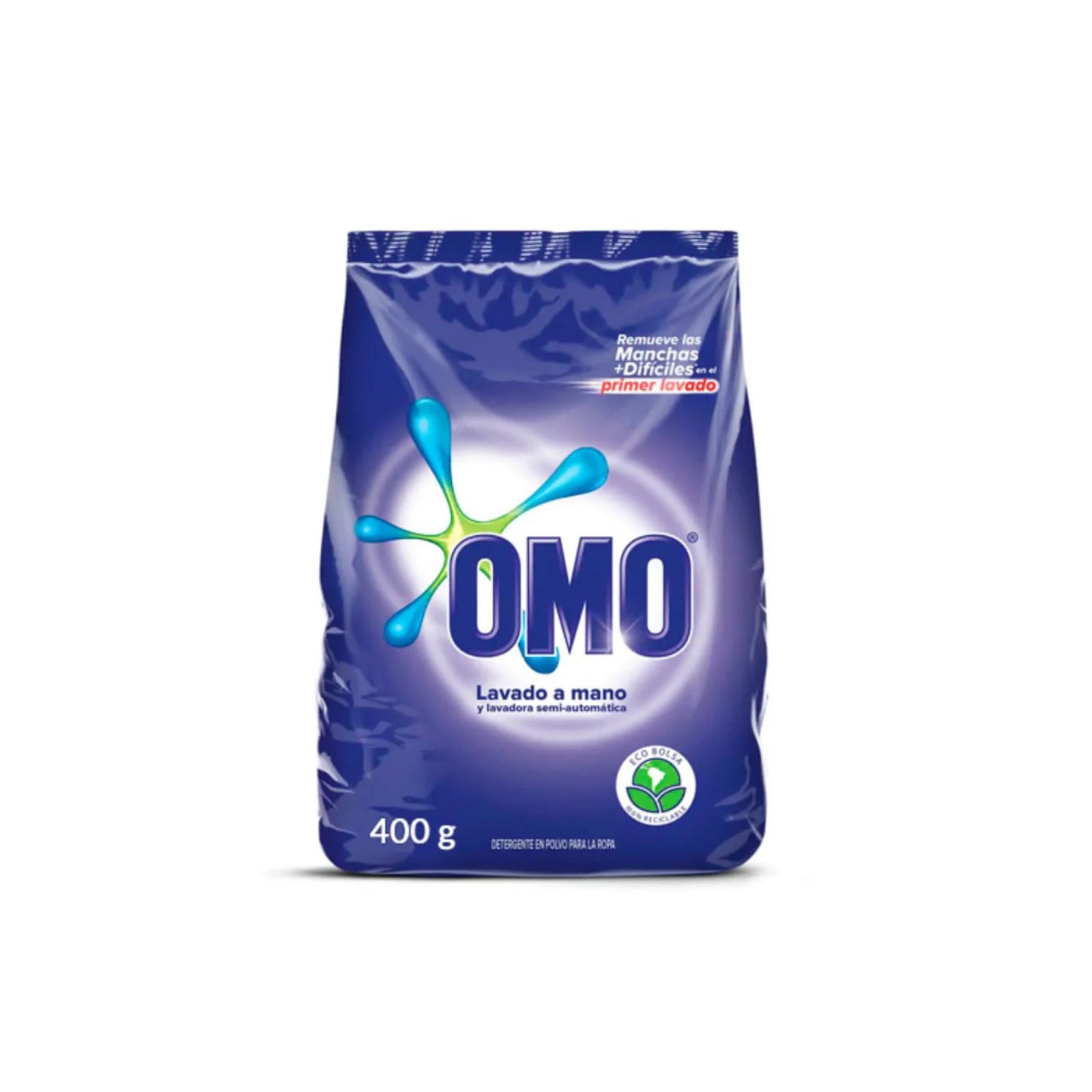 Omo Detergente Polvo Lavado a Mano 400 grs