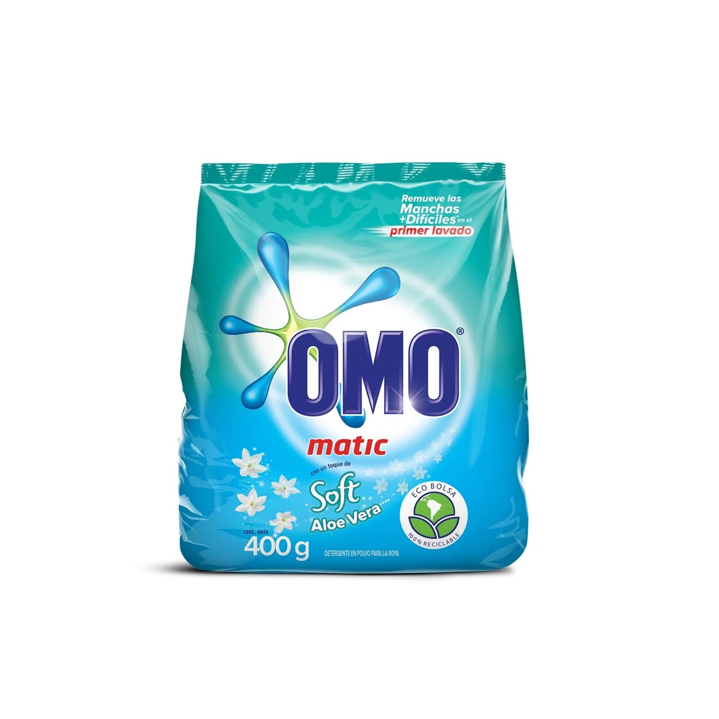 Omo Detergente Polvo Matic Soft 400 grs