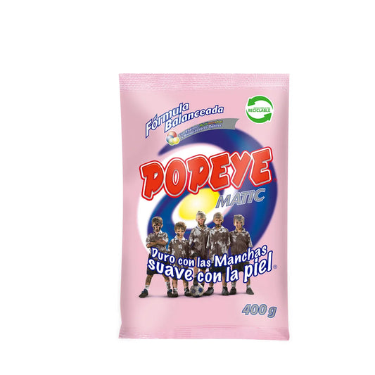 Popeye Detergente Polvo Matic 400 grs