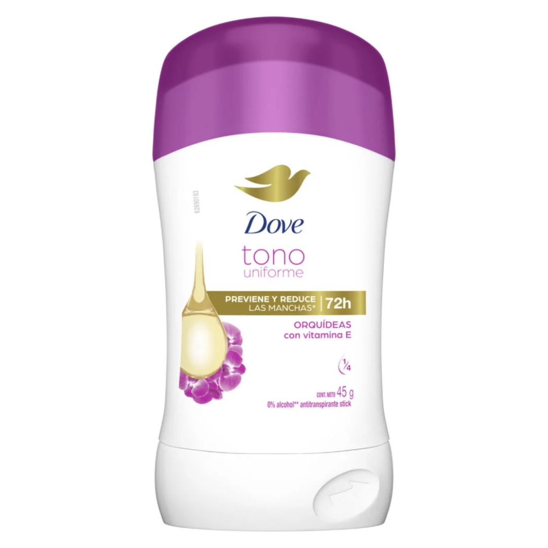 Dove Barra Dama Tono Uniforme Orquídea 50 grs