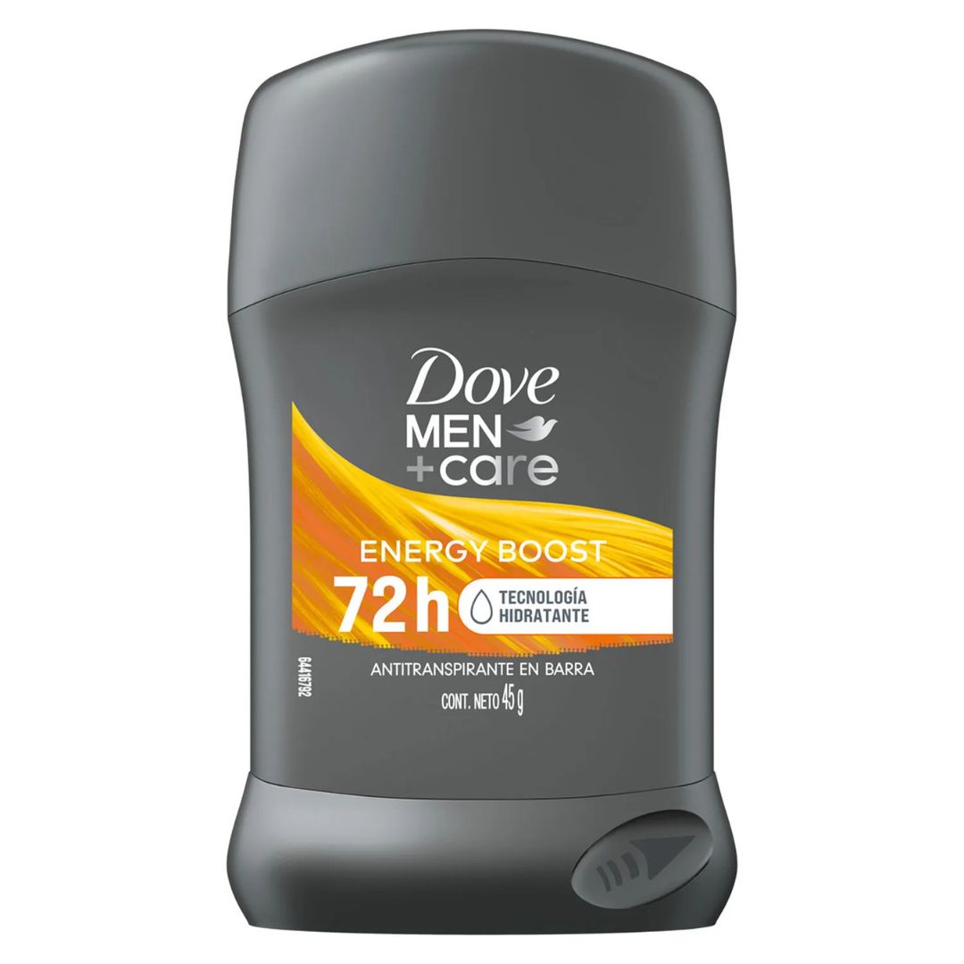 Dove Barra Varón Energy Boost 45 grs