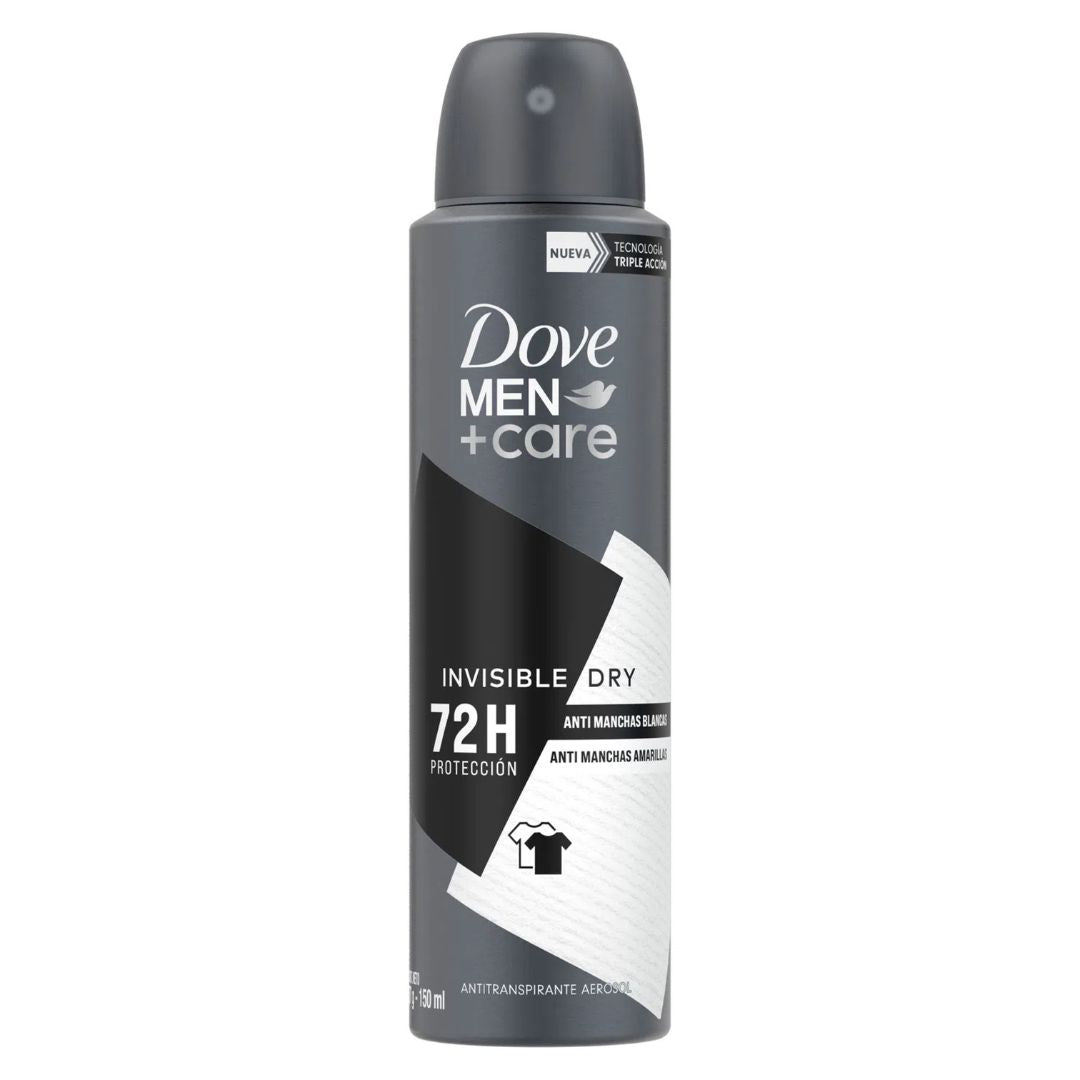 Dove Spray Varón Invisible Dry 150 ml