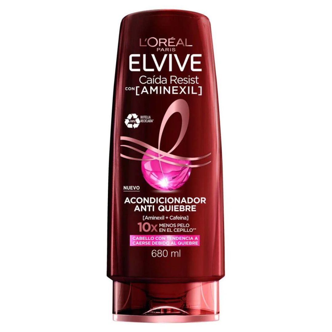 Elvive Acondicionador Caída Resist con Aminexil 680 ml
