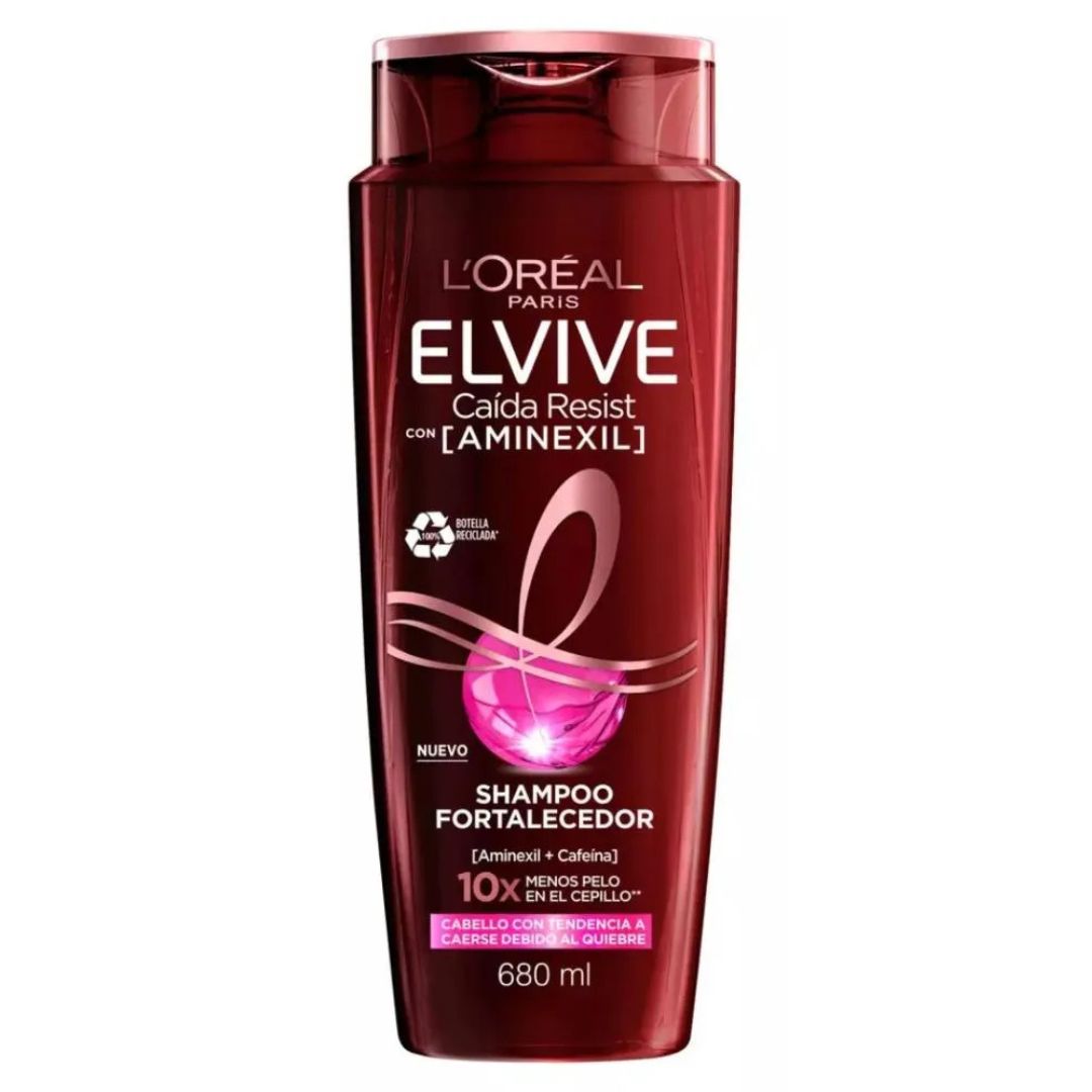 Elvive Shampoo Caída Resist con Aminexil 680 ml