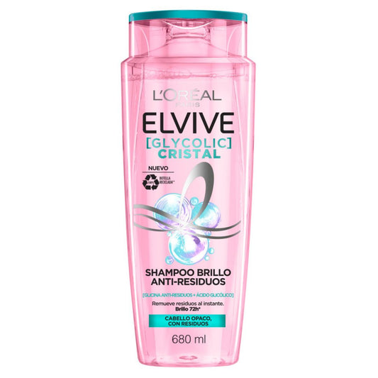 Elvive Shampoo Glycolic Cristal 680 ml