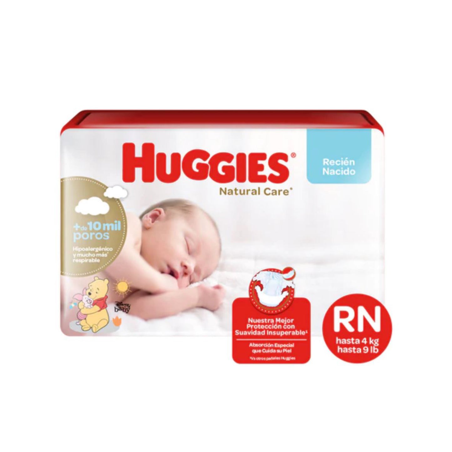 Huggies Natural Care Pañal talla RN / 20 Unidades