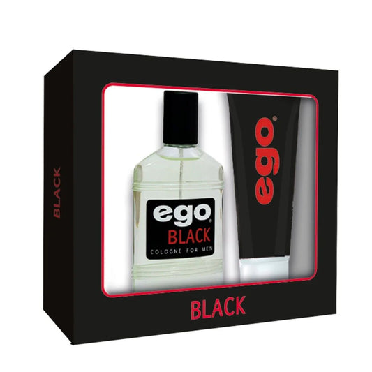 Estuche Ego Black Colonia 75 ml + Gel After Shave 75 ml
