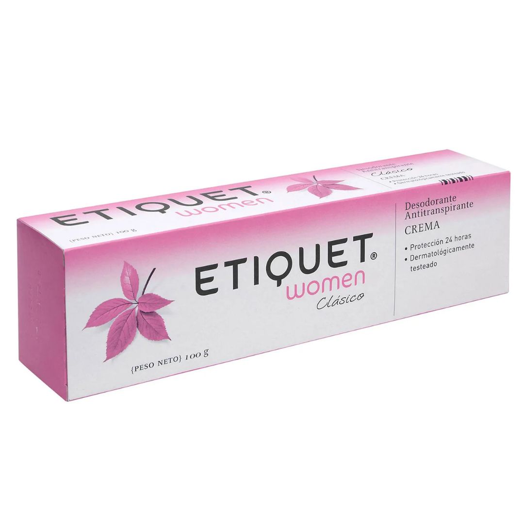 Etiquet Desodorante Dama Crema 100 grs