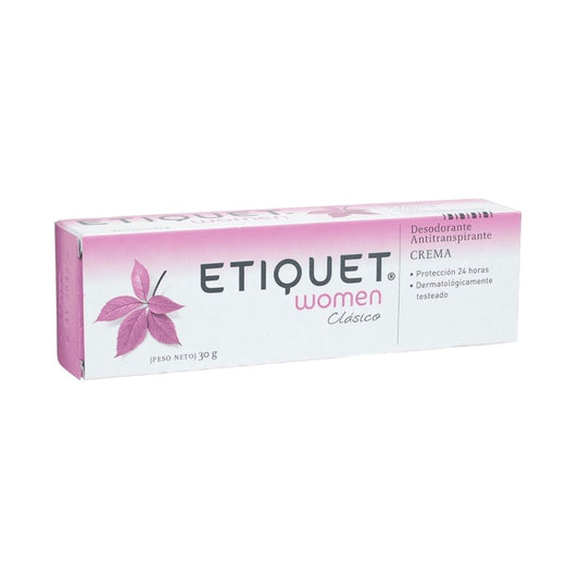 Etiquet Desodorante Dama Crema 30 grs