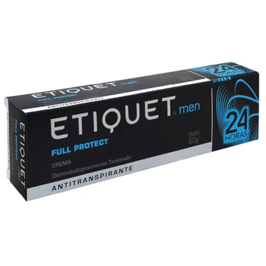 Etiquet Desodorante Crema Varón Full Protect 60 grs
