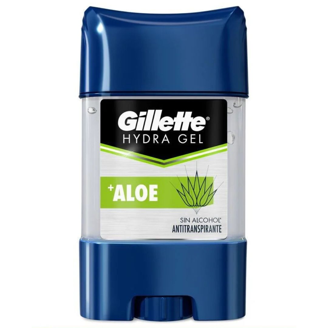 Gillette Desodorante Gel Varón Aloe 82 grs