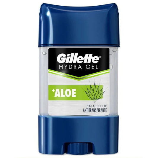 Gillette Desodorante Gel Varón Aloe 82 grs