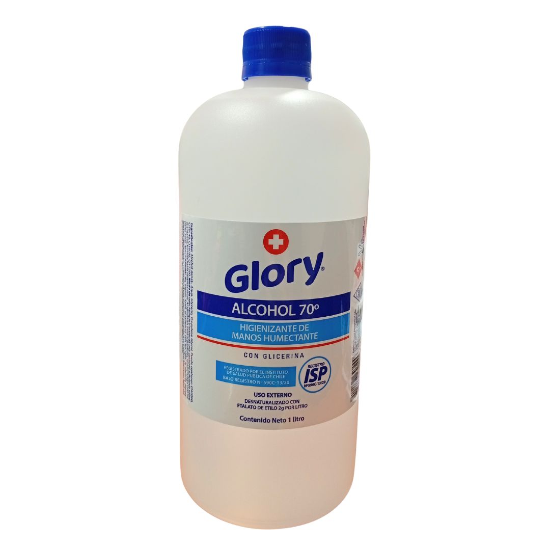 Glory Alcohol Líquido 70º 1 litro