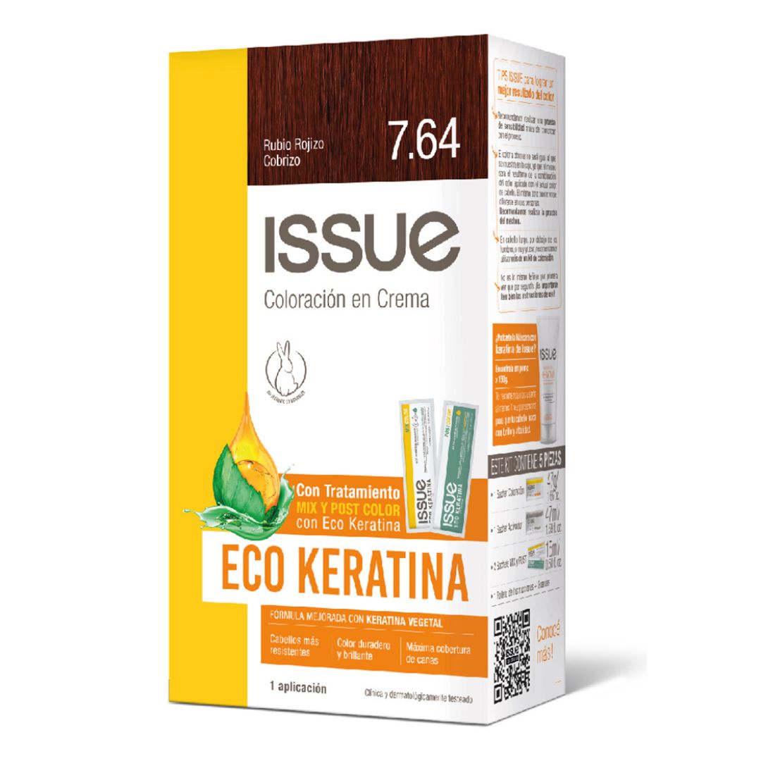 Issue Tintura Eco Keratina N° 7.64