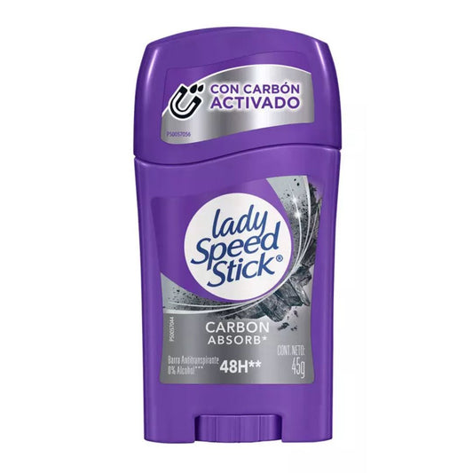 Lady Speed Stick Barra Dama Carbon Absorb 45 grs