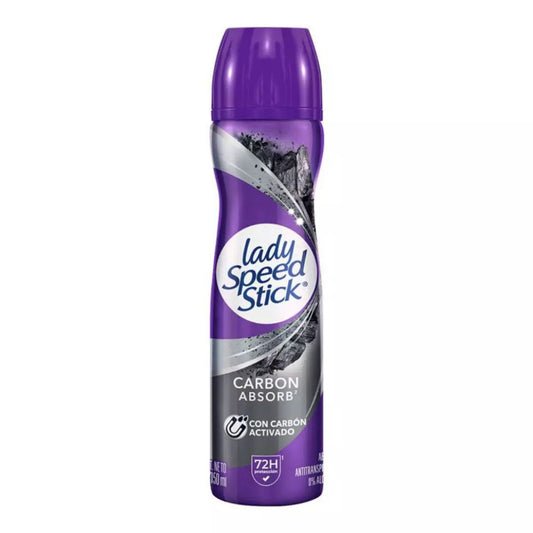 Lady Speed Stick Spray Dama Carbon Absorb 150 ml