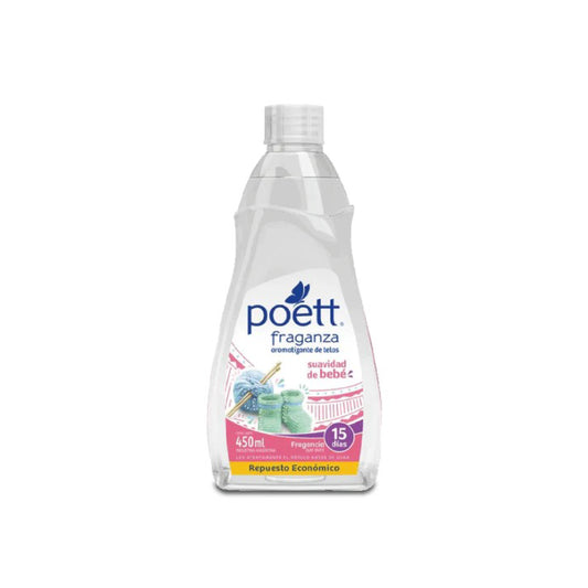 Poett Perfumador de Telas Recarga Suavidad de Bebé 450 ml