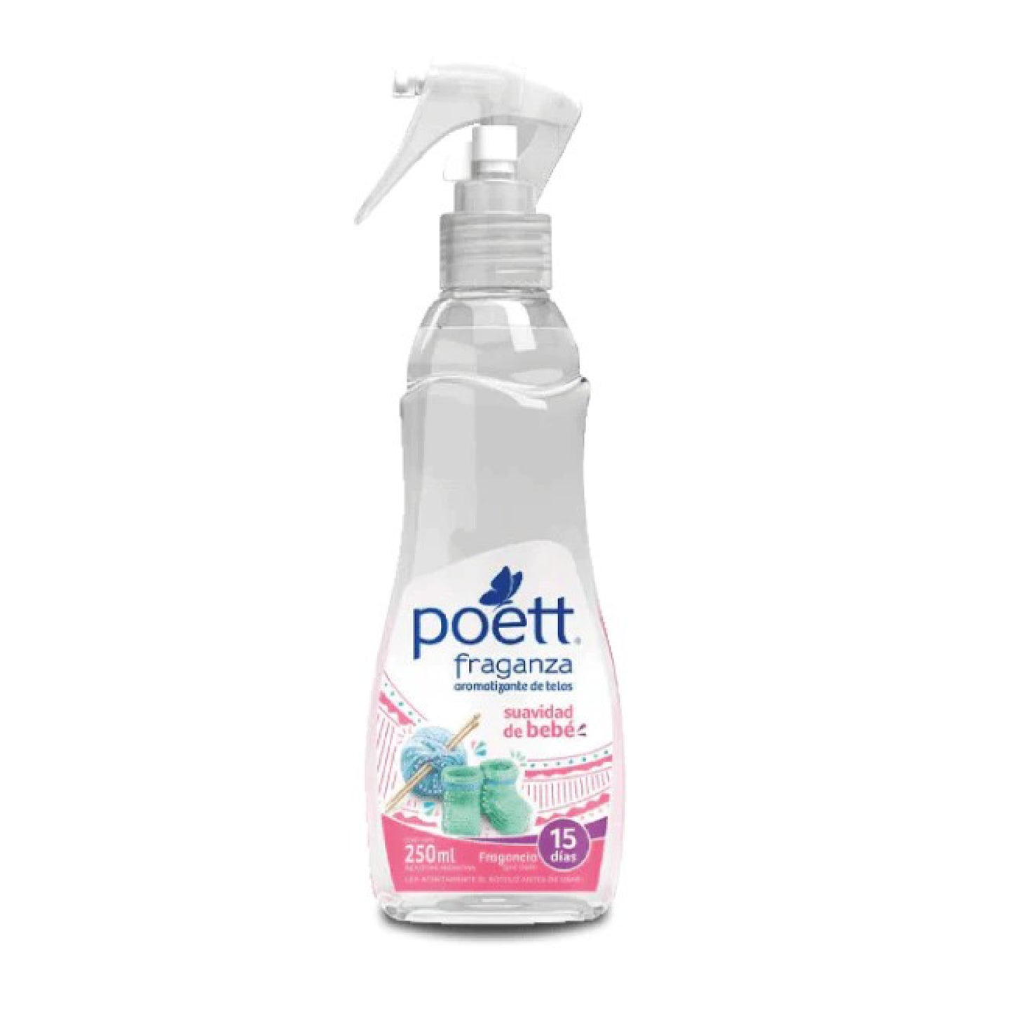 Poett Perfumador de Telas Suavidad de Bebé 250 ml