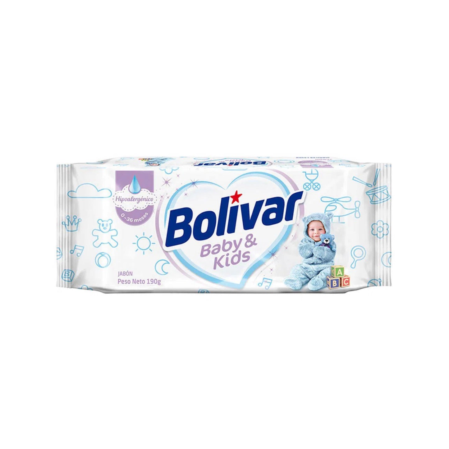 Bolivar Jabón Barra Baby 190 grs