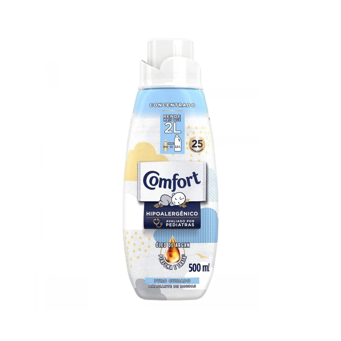 Comfort Suavizante Concentrado Hipoalergénico 500 ml