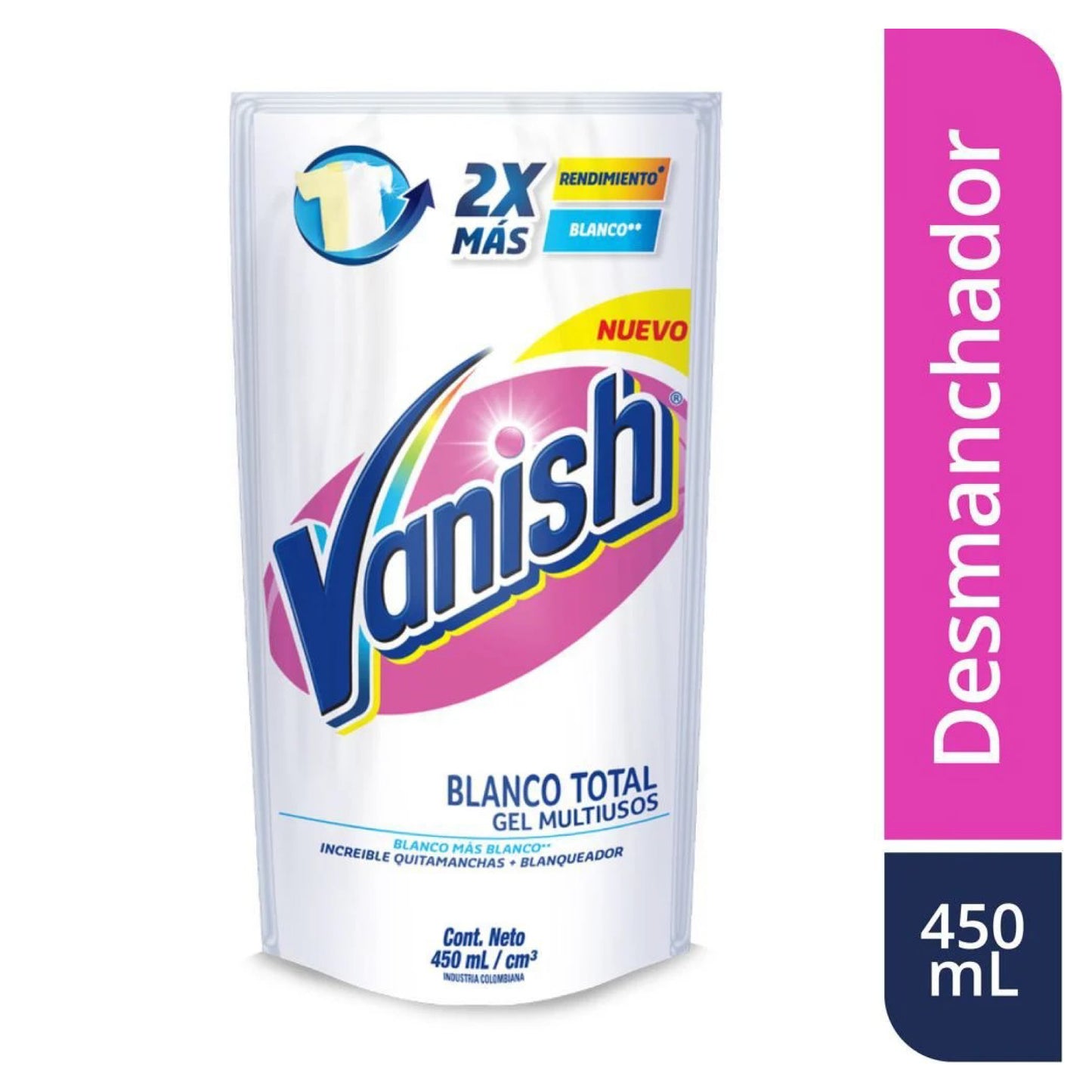 Vanish Quitamanchas Líquido Ropa Blanca 450 ml