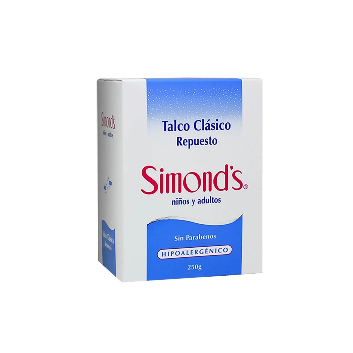 Simond´s Talco clásico Repuesto / 250 grs.