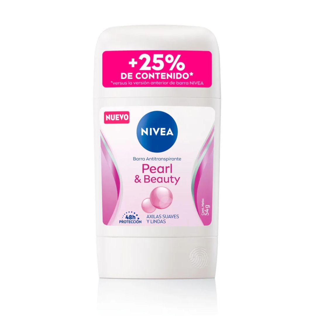Nivea Barra Dama Pearl & Beauty 54 grs