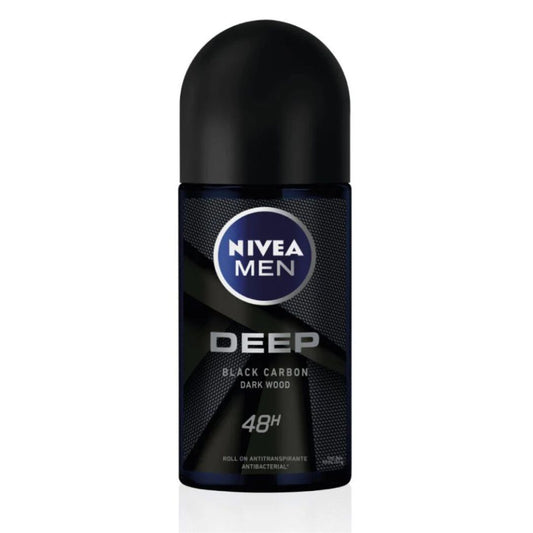 Nivea Roll On Varón Deep Black Carbón 50 ml