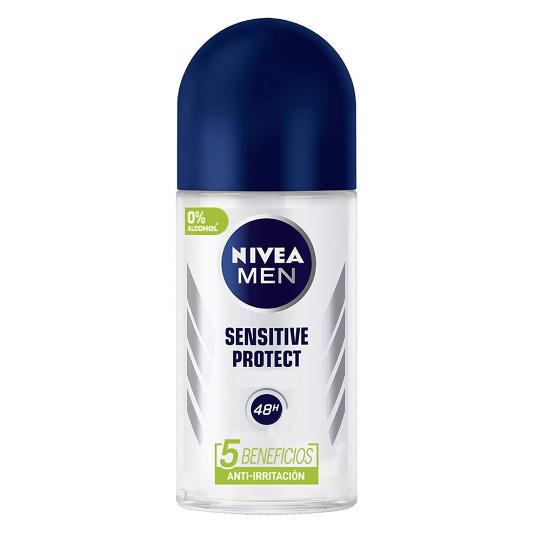Nivea Roll On Varón Sensitive Protect 50 ml